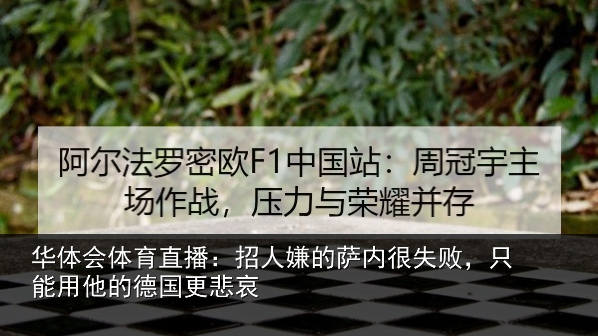 华体会体育直播：招人相关情况能用他的德国更悲哀